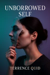 Book cover featuring a thoughtful silhouette.